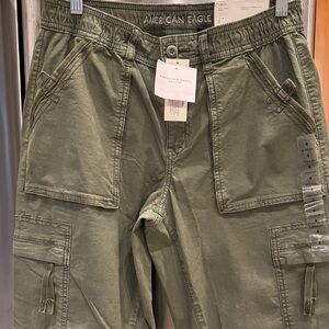 American Eagle Outfitters Olive Utility Cargo Pants